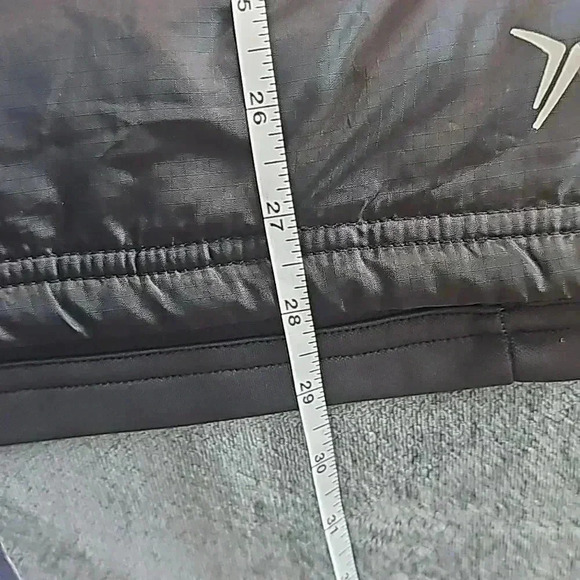 Old Navy Active black and neon green athletic zipper vest size L sku0084 - Picture 4 of 6